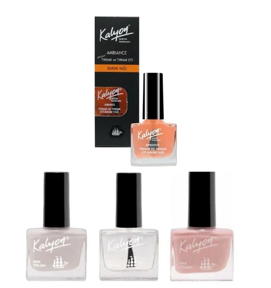 Kalyon Tırnak Bakım Yağı+Kalyon French Set(200-202-205) ürün görseli 1