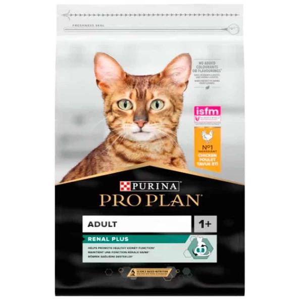 Pro Plan Renal Plus Tavuklu Kedi Maması 10 Kg ürün görseli 1