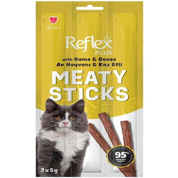 Reflex Av Etli Kedi Ödül Çubuğu 5 Gr 3 Adet ürün görseli 1