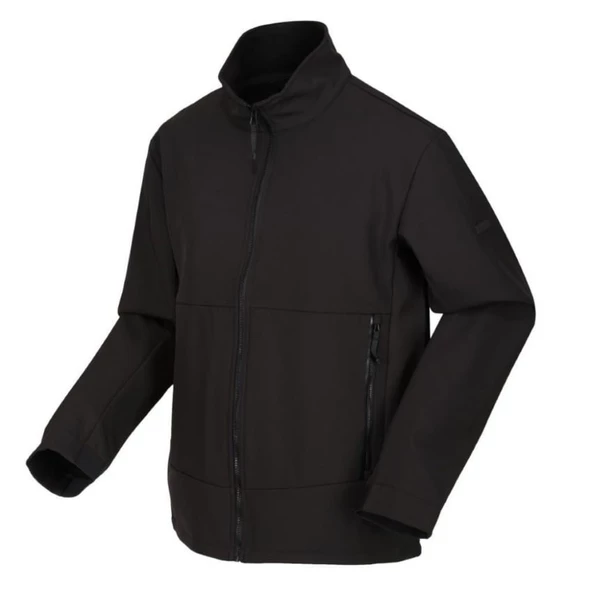 Regetta Men's Dendrick Softshell Jacket Erkek Softshell Siyah RML250 - Resim 2