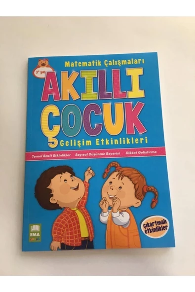 Ema Çocuk Akıllı Çocuk Gelişim Etkinlikleri Matematik Çalışmaları ürün görseli 1