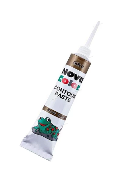 Kontür Boyası 25 ml 1 Adet Cam Vitray Boyası Kontur Boyası ürün görseli 1