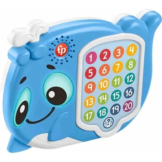 HJR72 Fisher Price Linkimals Sayı Sayan Balina ürün görseli 1