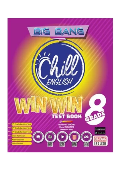 LGS 8. Grade Big Bang Chill English Win Win Test Book ürün görseli 1