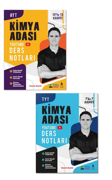Kimya Adası TYT ve AYT Kimya YouTube Ders Notları - Kimya Adası ürün görseli 1