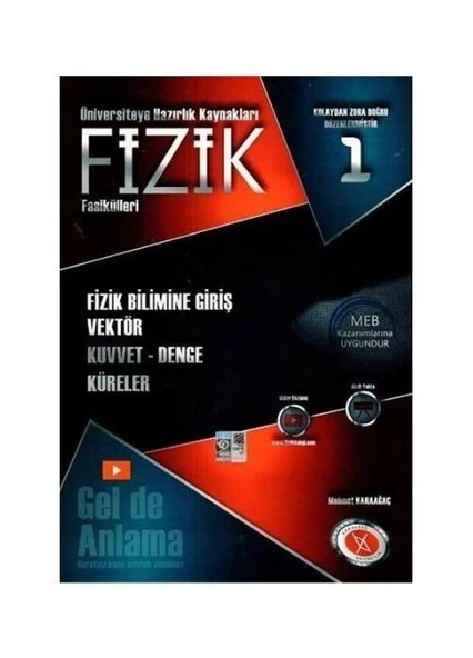 Karaağaç Yayınları Fizik Fasikülleri 1 Fizik Bilimine Giriş ürün görseli 1