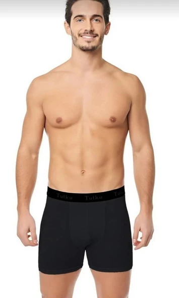 TUTKU 0400 ERKEK ELASTAN SPOR BOXER TEKLİ ürün görseli 1