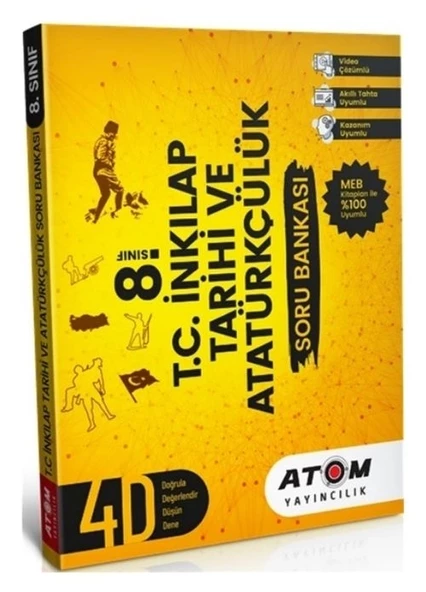 ATOM 8 INKILAP TARİHİ SB ürün görseli 1