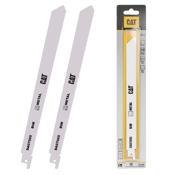 Cat Da07005 228Mm 2 Parça Profesyonel Metal/Çivili Ahşap Kesme Tilki Kuyruğu Testere Ucu ürün görseli 1