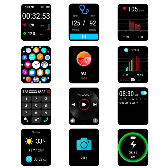 FitWatch FT202301AM0202 Akıllı Saat - Resim 4