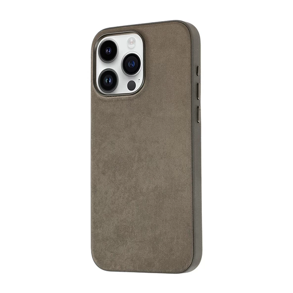 iPhone 15 Pro Max Kılıf  Mikro Fiber Mimoza Kapak Kılıf ürün görseli 1