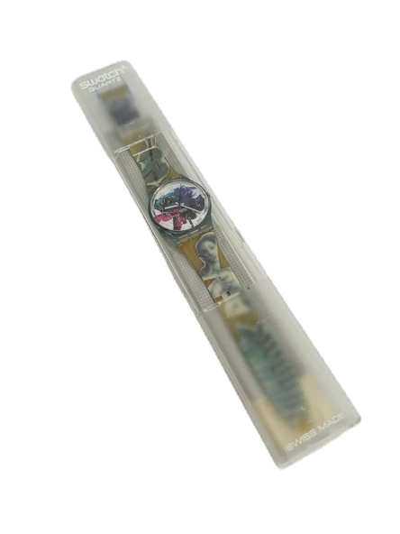 Swatch Photoshooting 35mm Silikon Kordon 1992 Vintage Kol Saati (S-008) ürün görseli 1