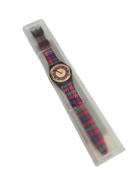 Swatch Tweed 35mm Silikon Kordon 1992 Vintage Kol Saati (S-014) ürün görseli 1