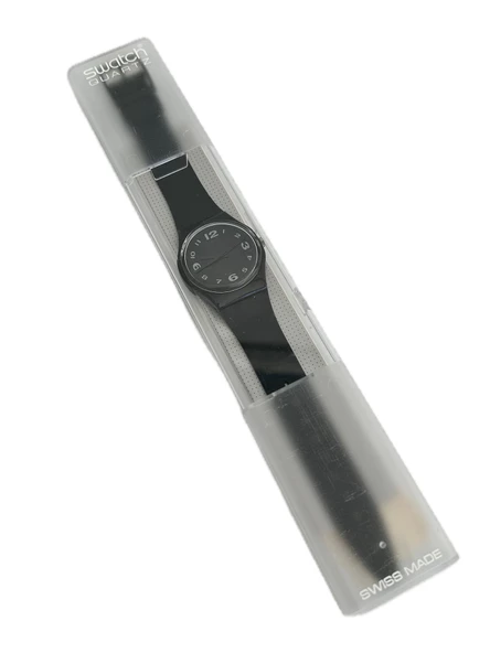 Swatch After Dark 35mm Silikon Kordon 1992 Vintage Kol Saati (S-018) ürün görseli 1