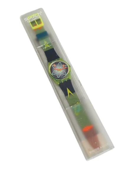 Swatch Wave Rebel 35mm Silikon Kordon 1992 Vintage Kol Saati (S-025) ürün görseli 1