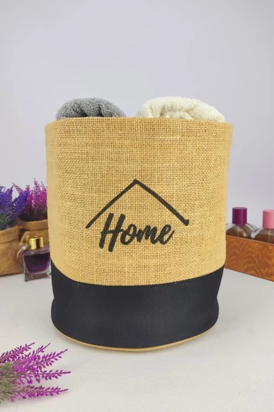 Digithome Hasır Çok Amaçlı Düzenleyici Organizer Mini Yuvarlak Saksılık Siyah - CLY-J1025 C1-1-121 ürün görseli 1