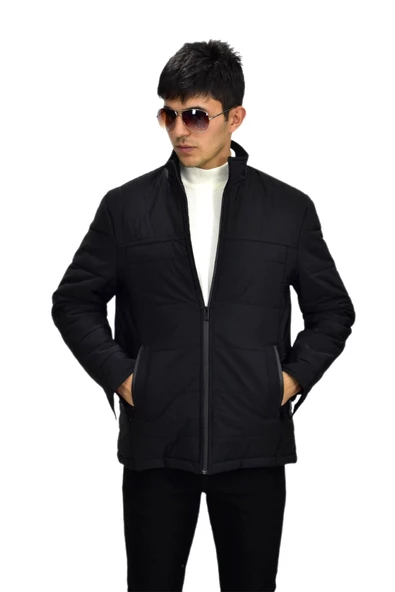 Erkek Spor Hakim Yaka Mont  M3098 BGL-ST03240 ürün görseli 1