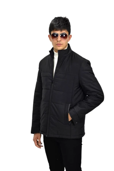 Erkek Büyük Beden Spor Hakim Yaka Mont  M3098 BGL-ST03241 ürün görseli 1