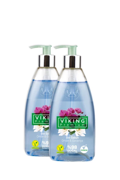 Viking Premium Sıvı Sabun Orkide&Gardenya 500 ml 2 Adet ürün görseli 1