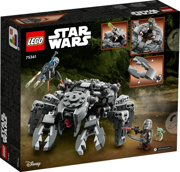 LEGO Star Wars 75361 Spider Tank - Resim 2