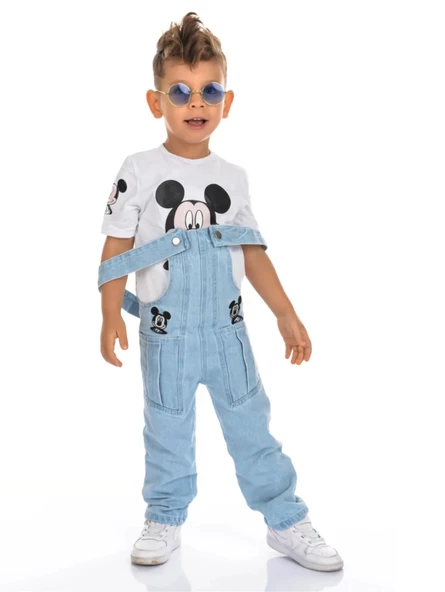 MODAVALS MINNIE & MICKEY TULUM KARDEŞ KOMBİN MICKEY BAHÇIVAN TULUM & TSHIRT ürün görseli 1