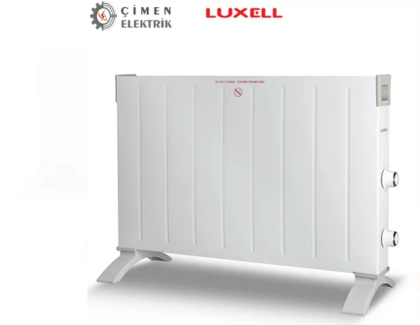 HC 2947 Luxell 2500W Konvektör Köşeli Beyaz Isıtıcı ürün görseli 1