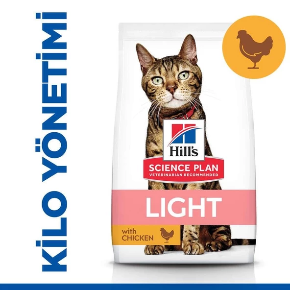 Hills Light Tavuk Etli Kedi Diyet Maması 1,5 Kg ürün görseli 1