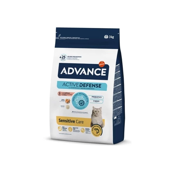 Advance Somon Balıklı Yetişkin Kuru Kedi Maması 3 Kg ürün görseli 1