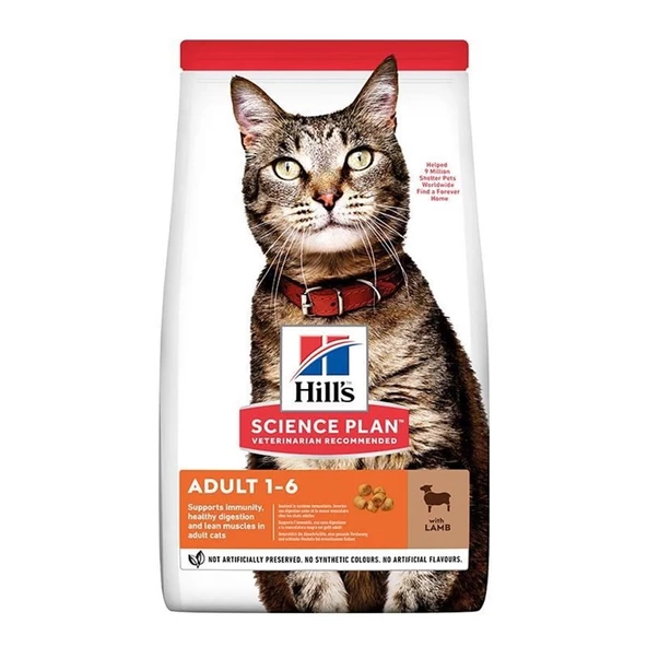 Hills Optimal Care Kuzu Etli Yetişkin Kedi Maması 10 Kg ürün görseli 1