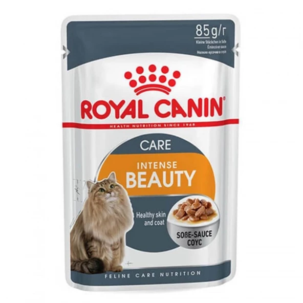 Royal Canin İntense Beauty Gravy Pouch Kedi Maması 85 Gr ürün görseli 1
