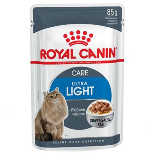 Royal Canin Ultra Light Diyet Yaş Kedi Maması 85 Gr ürün görseli 1