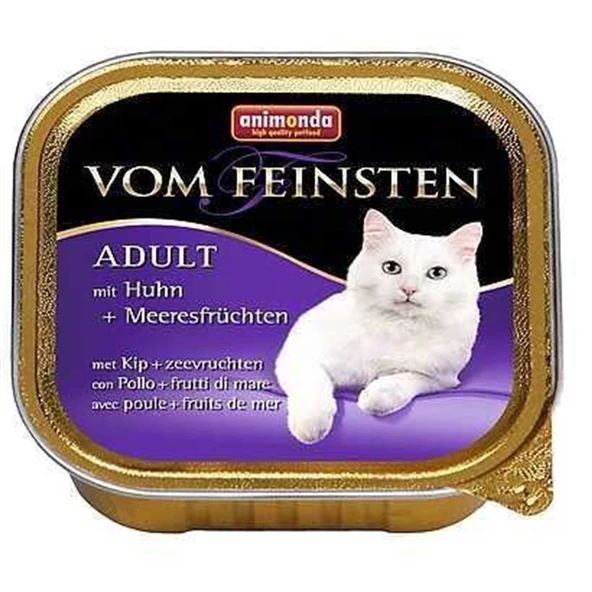 Animonda Tavuk ve Deniz Mahsüllü Yaş Kedi Maması 100 Gr ürün görseli 1