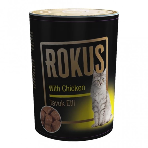 Rokus Tavuklu Kedi Konservesi 410g ürün görseli 1