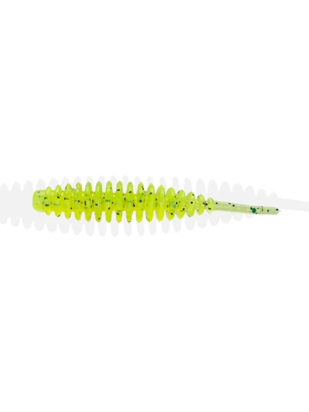 Fujin Tantoo 60mm Silikon Balık Chartreuse Black UV ürün görseli 1