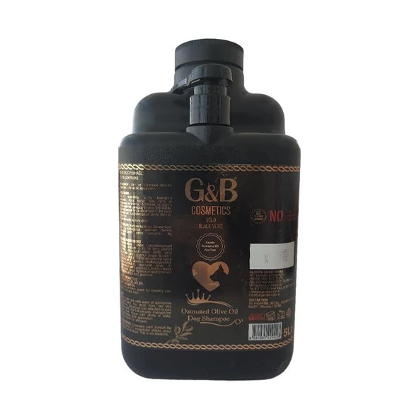 G&b Pet Ozon Ve Zeytinyağlı Şampuan 5lt ürün görseli 1
