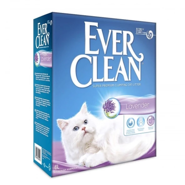 Ever Clean Lavanta Kokulu Topaklaşan Kedi Kumu 10 Lt ürün görseli 1
