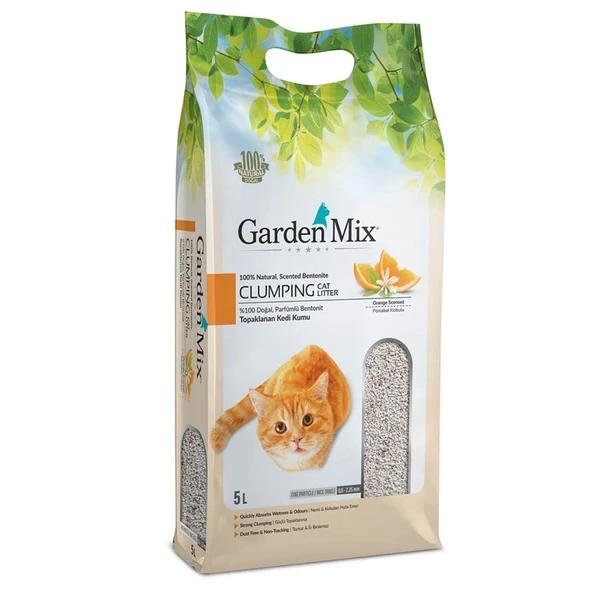 Gardenmix Bentonit Portakallı İnce 5L ürün görseli 1