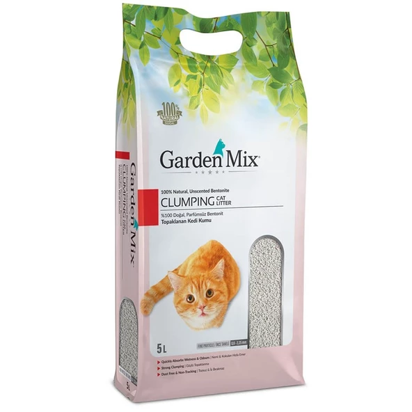 Gardenmix Bentonit Parfümsüz İnce 5L ürün görseli 1