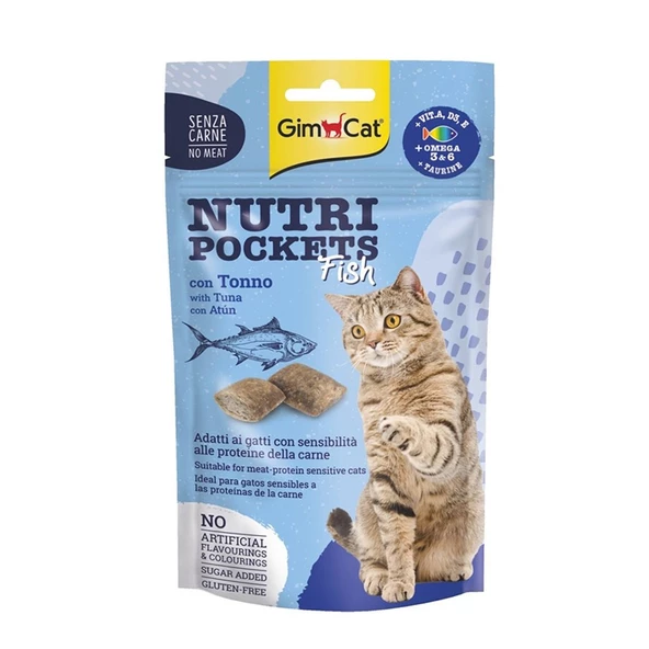 GimCat Kedi Ödül Tableti Np Fısh Wıth Tuna 60gr ürün görseli 1