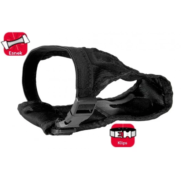 Karlie Köpek Külodu Xs 18-23Cm Siyah ürün görseli 1