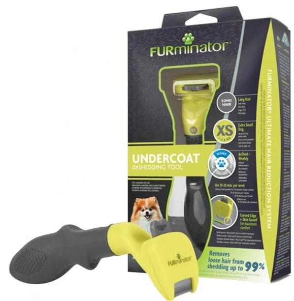 Furminator Long Hair Kısa Tüylü Köpek Tarağı XS ürün görseli 1