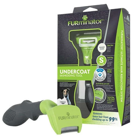 Furminator Kısa Tüylü Küçük Irk Köpek Tarağı Small ürün görseli 1