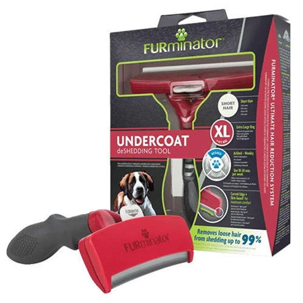 Furminator Giant Short Hair Kısa Tüylü Köpek Tarağı XLarge ürün görseli 1