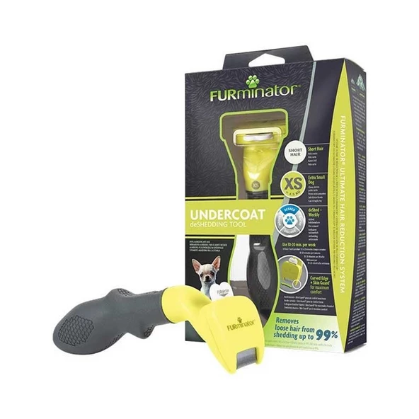 Furminator Short Hair Kısa Tüylü Köpek Tarağı XS ürün görseli 1