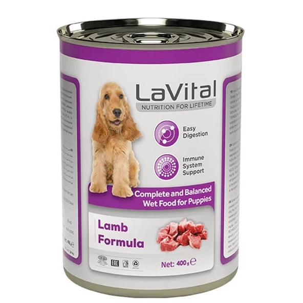 Lavital Kuzulu Yavru Köpek Konservesi 400 Gr ürün görseli 1