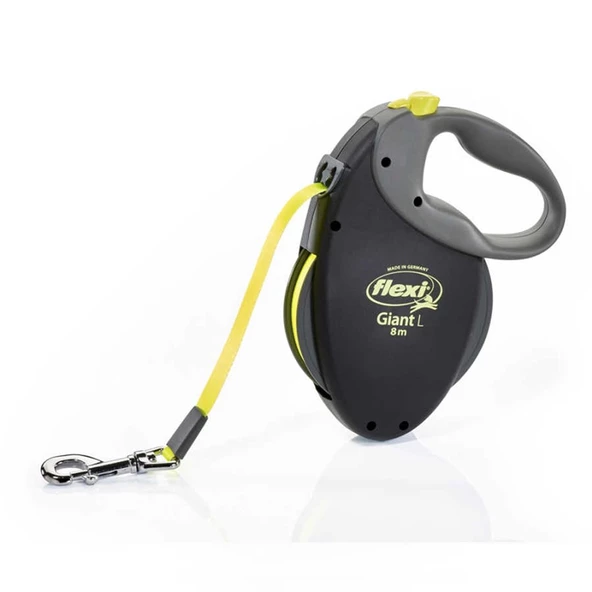 Flexi Neon Otomatik Şerit Tasma Giant Large 8 Mt 50 kg ürün görseli 1