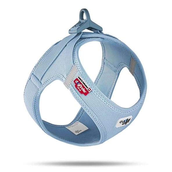 Curli Vest Göğüs Tasması Clasp Air-Mesh Açık Mavi 2XS ürün görseli 1