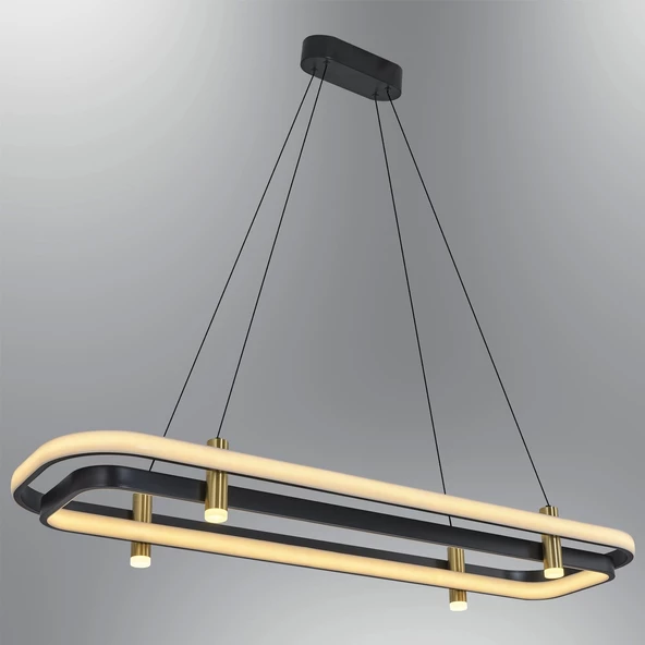 A-414-2S LEDLİ YUVARLAK MODERN AVİZE - Resim 2