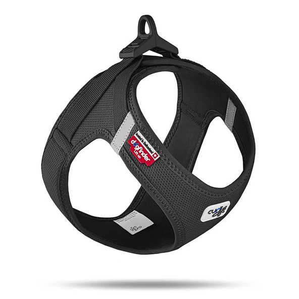 Curli Vest Göğüs Tasması Clasp Air-Mesh Siyah 3XS ürün görseli 1