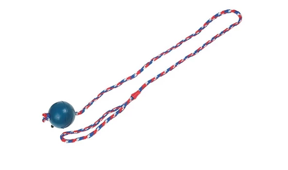 Karlie İpli Plastik Top 6 Cm ürün görseli 1